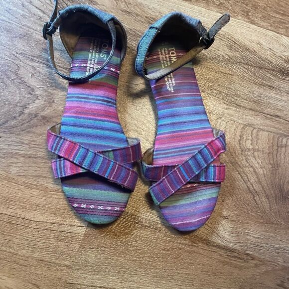 Toms multicolor flat sandals - Picture 6 of 9